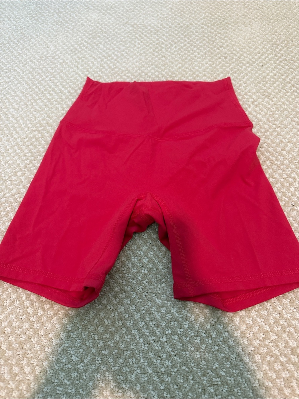 lululemon athletica High-Rise Red Biker Shorts